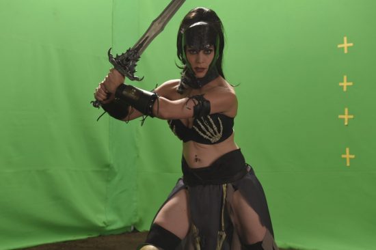Emily Booth as Morana - Fantasy Sequence 1 - Shed of the Dead