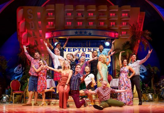 BENIDORM LIVE. Sherrie Hewson (Joyce Temple-Savage) and Company - Photo Paul Coltas