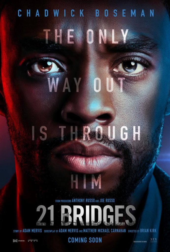 21 Bridges Poster and New Trailer Reveal on Blazing Minds