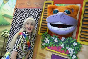 Alice tumbles into Wonderland and ‘pops-up’ in Denbighshire Schools