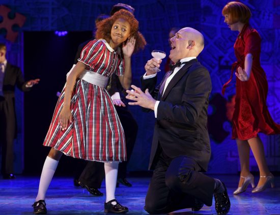 Annie and Daddy Warbucks - Annie the Musical