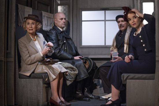 Cast Photo for The Lady Vanishes coming to Venue Cymru and interview with Lorna Fitzgerald