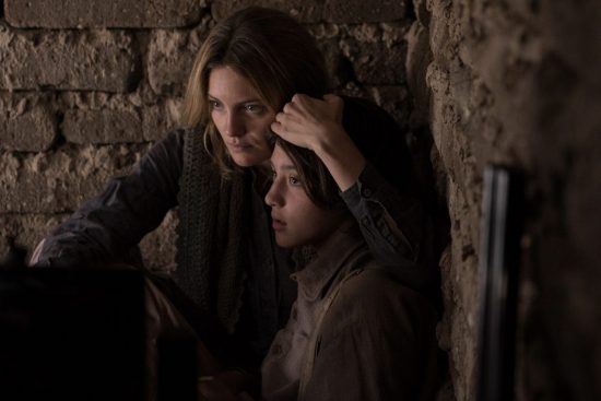 Leila Georhe and Jack Schur in The Kid (Lionsgate)