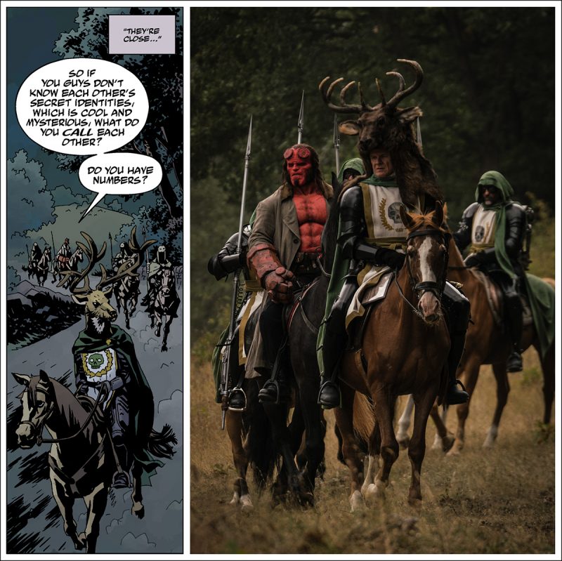 Hellboy Comic Cell