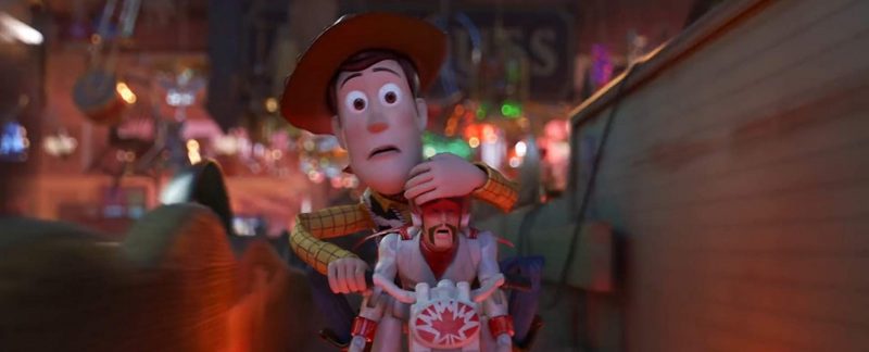 Tom Hanks and Keanu Reeves in Toy Story 4 (2019)