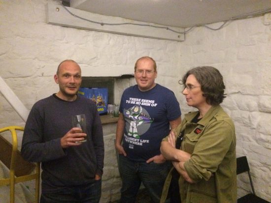 (L-R) Stuart Connock Wheeldon, Will Tomlinson-Roberts & Karen Woodham - Image Ben Cotterill