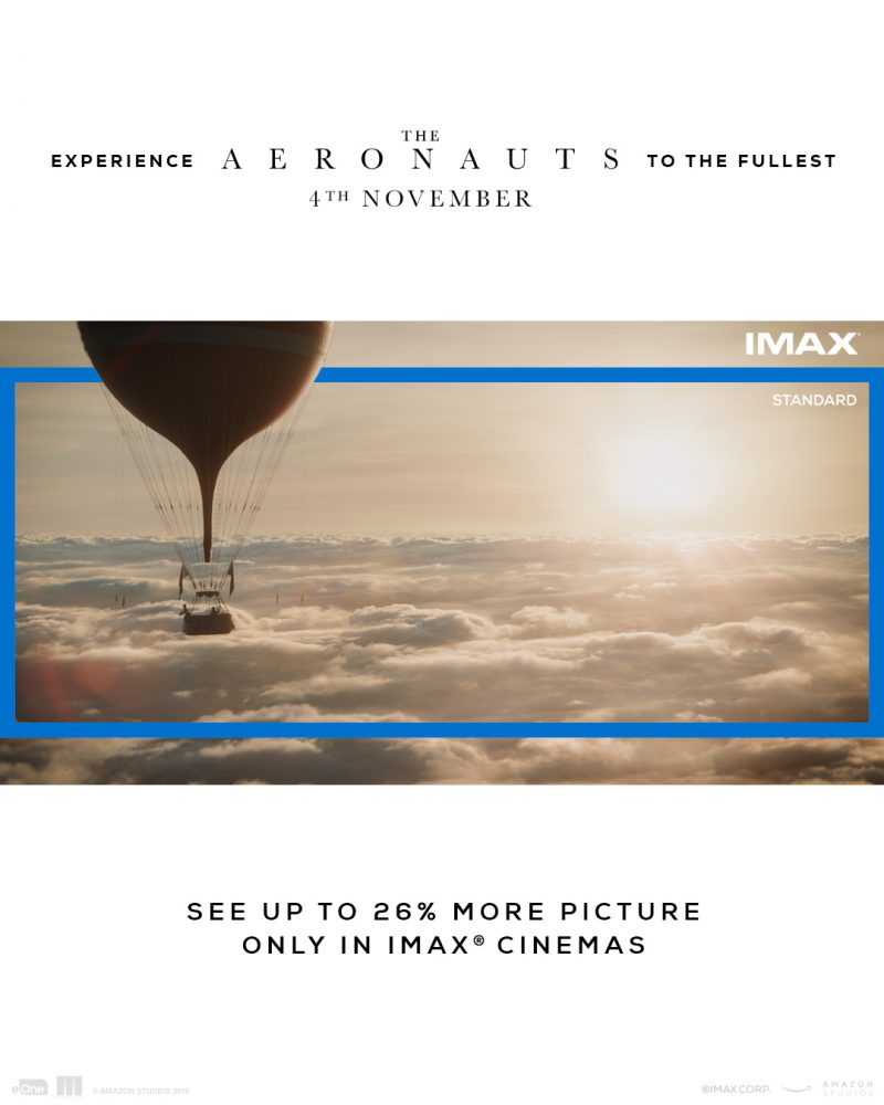 The Aeronauts in IMAX