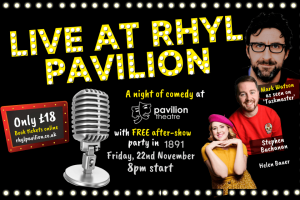Exceptional Evening of Live Standup Comedy with Mark Watson at Rhyl Pavilion Theatre
