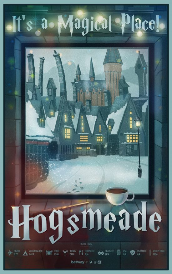 Silver screen Statycations - Hogsmeade