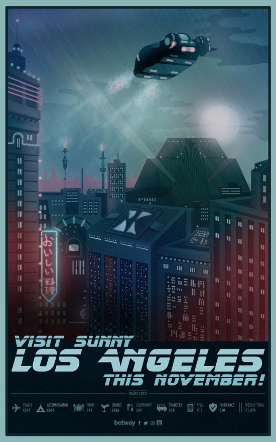 Silver screen Statycations - Bladerunner