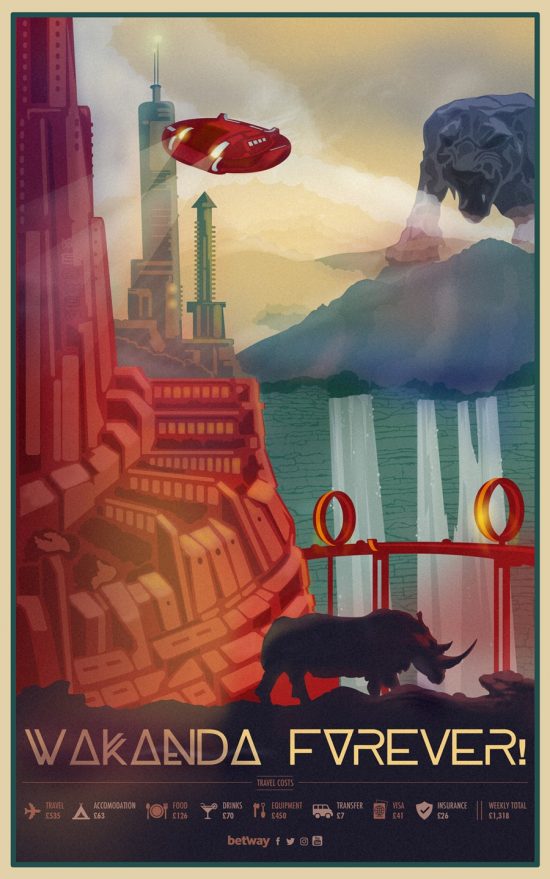 Silver screen Statycations Wakanda