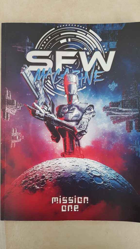 Front Cover of the very first SFW Magazine
