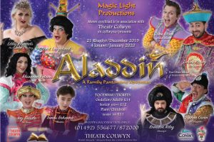 Magic Light Productions Return to Theatr Colwyn for Aladdin