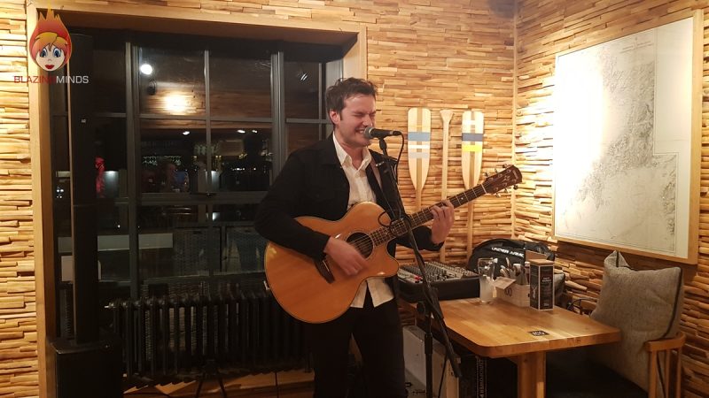 Kyle Parry at the Mulberry Conwy - ©2019 Blazing Minds/Karen Woodham