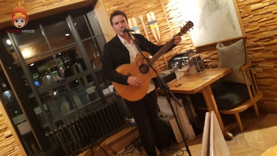 Kyle Parry at the Mulberry Conwy - ©2019 Blazing Minds/Karen Woodham