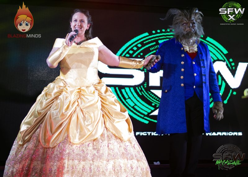 Lolly and Will Tomlinson-Roberts winners of the SFW X Cosplay Competition 2019