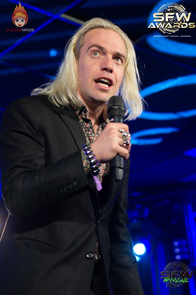 John Robertson at the SFW Awards © Blazing Minds/Karen Woodham