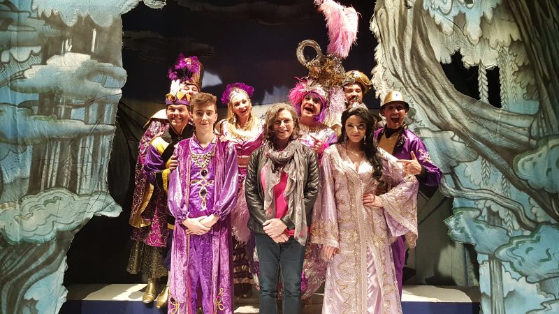 Aladdin at Theatre Colwyn BTS 2019