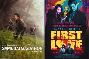 Signature Entertainment proudly presents two exciting Japan-set features, the epic and gorgeous ‘Samurai Marathon’ from 6th January, and the wildly entertaining ‘First Love’ from 14th February.