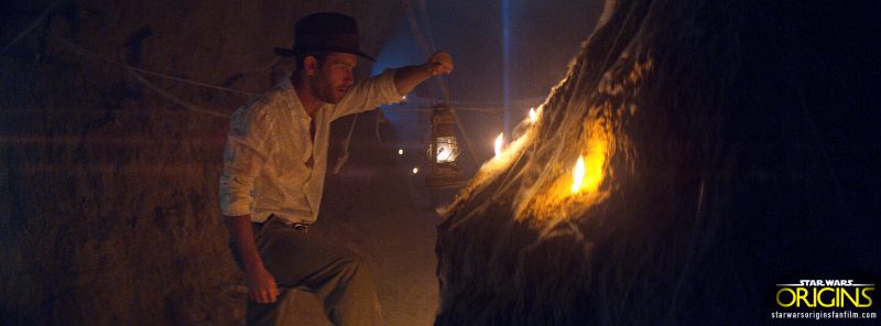 Walter in Caves - Star Wars ORIGINS (Still Courtesy Origins Film)