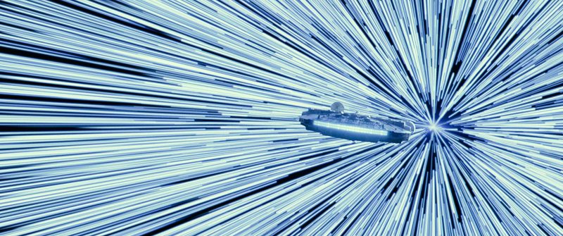 Star Wars The Rise of Skywalker - Falcon Lightspeed
