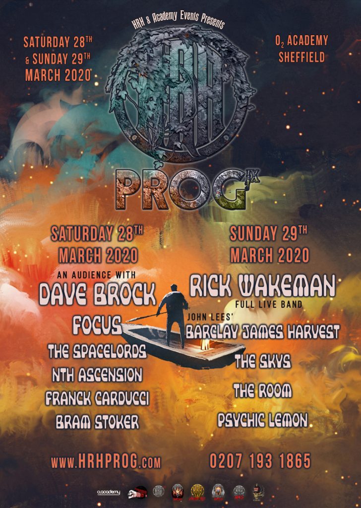 HRH Prog Poster Rick Wakeman