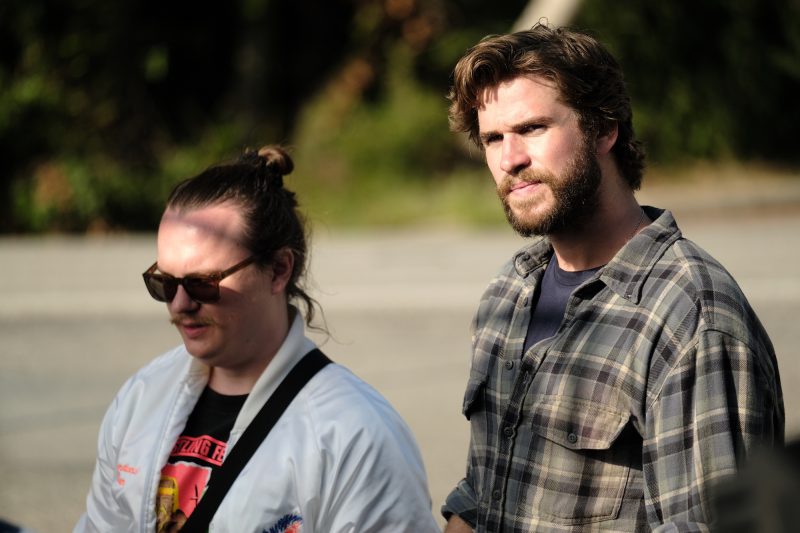 Clark Duke and Liam Hemsworth in Arkansas (Lionsgate UK)