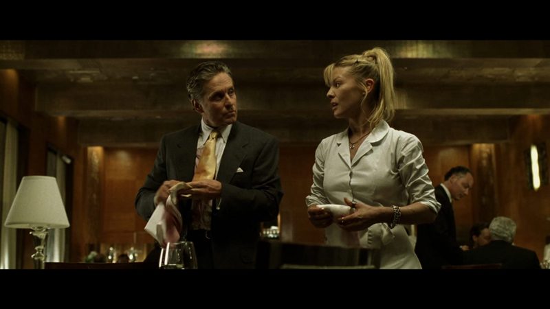 Michael Douglas and Deborah Kara Unger in The Game (1997)