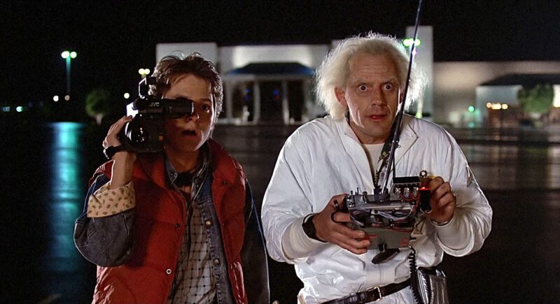 Michael J Fox and Christopher Lloyd - Back to the Future (1985)