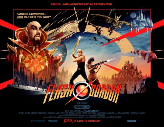 Flash Gordon 40th Anniversary Poster