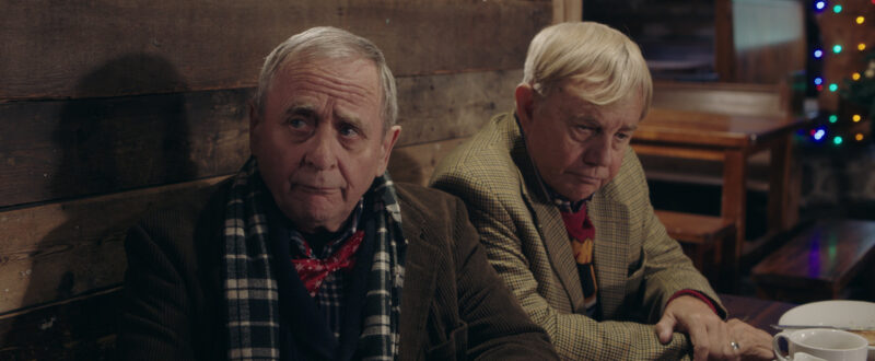 Sylvester McCoy and Frazer Hines in Lost at Christmas (2020)