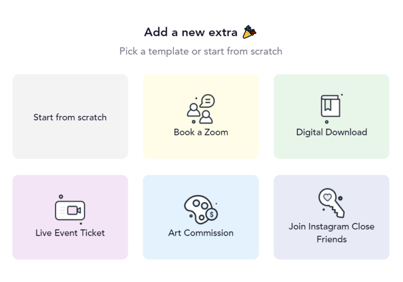 Add an Extra