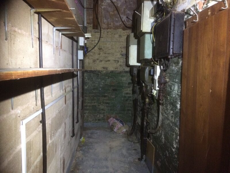 Queens Rhyl Demolition - Behind the scenes - Glenn Mitchell