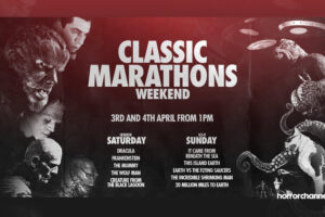 Horror Channel presents two Classic monstrous movie marathons for the Easter Weekend