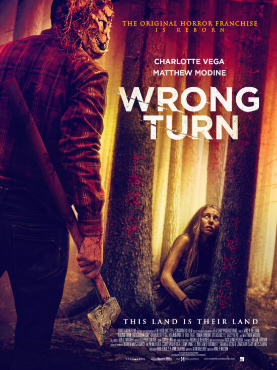 Wrong Turn (2021) UK Artwork