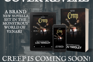 New cover-art revealed for Lou Yardley’s novella ‘Creep’