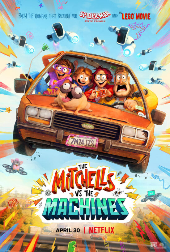 The Mitchells vs the Machines - Poster Netflix