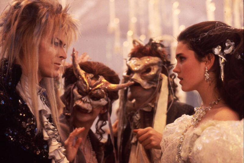 David Bowie and Jennifer Connelly in Labyrinth