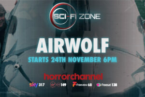 Horror Channel takes off with the premiere of action series AIRWOLF from Thursday 25 November