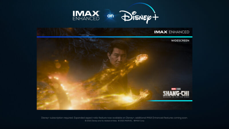 IMAX Enhanced on Disney+
