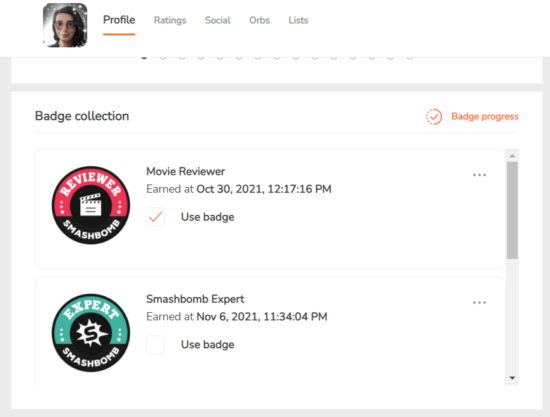 Badges