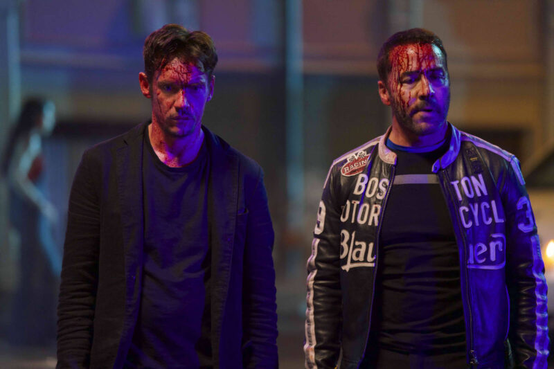 Johnathan Rhys Meyers and Jeremy Piven in American Night