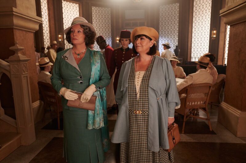 Death on the Nile (2022) - Jennifer Saunders - Dawn French