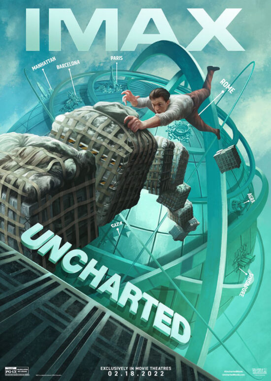 Uncharted IMAX Review - Poster