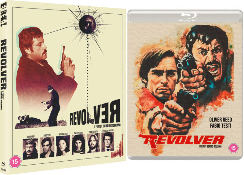 Revolver 4K Restoration Blu-ray and Slipcase side by side