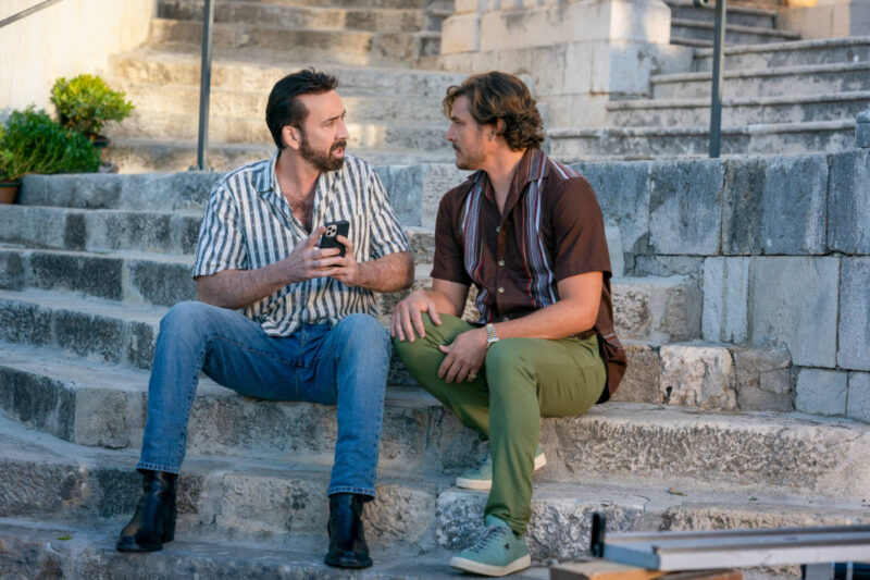 Nicolas Cage and Pedro Pascal in The Unbearable Weight of Massive Talent