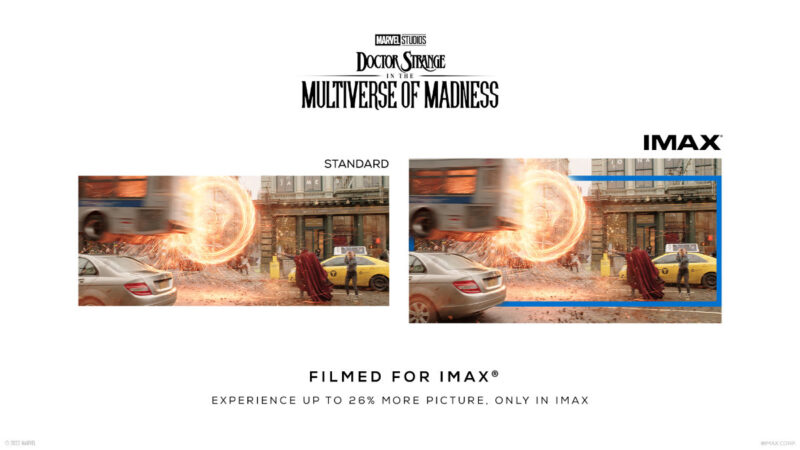 Doctor Stange in the Multiverse of Madness - Filmed for IMAX