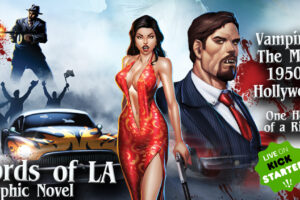 New R-Rated Graphic Novel ‘Lords of LA’ Brings Vampires, Romance and Gore to the 1950s Mob