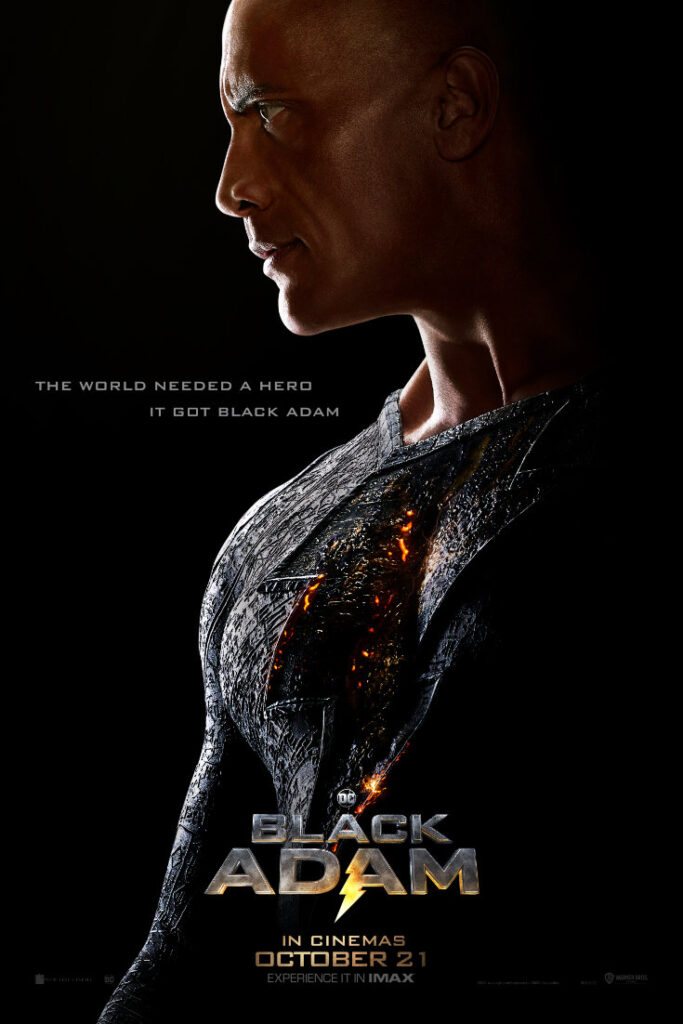 Black Adam Poster Art