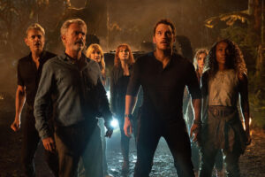 Jurassic Park franchise dominates the Top 10 in the Official Film Chart